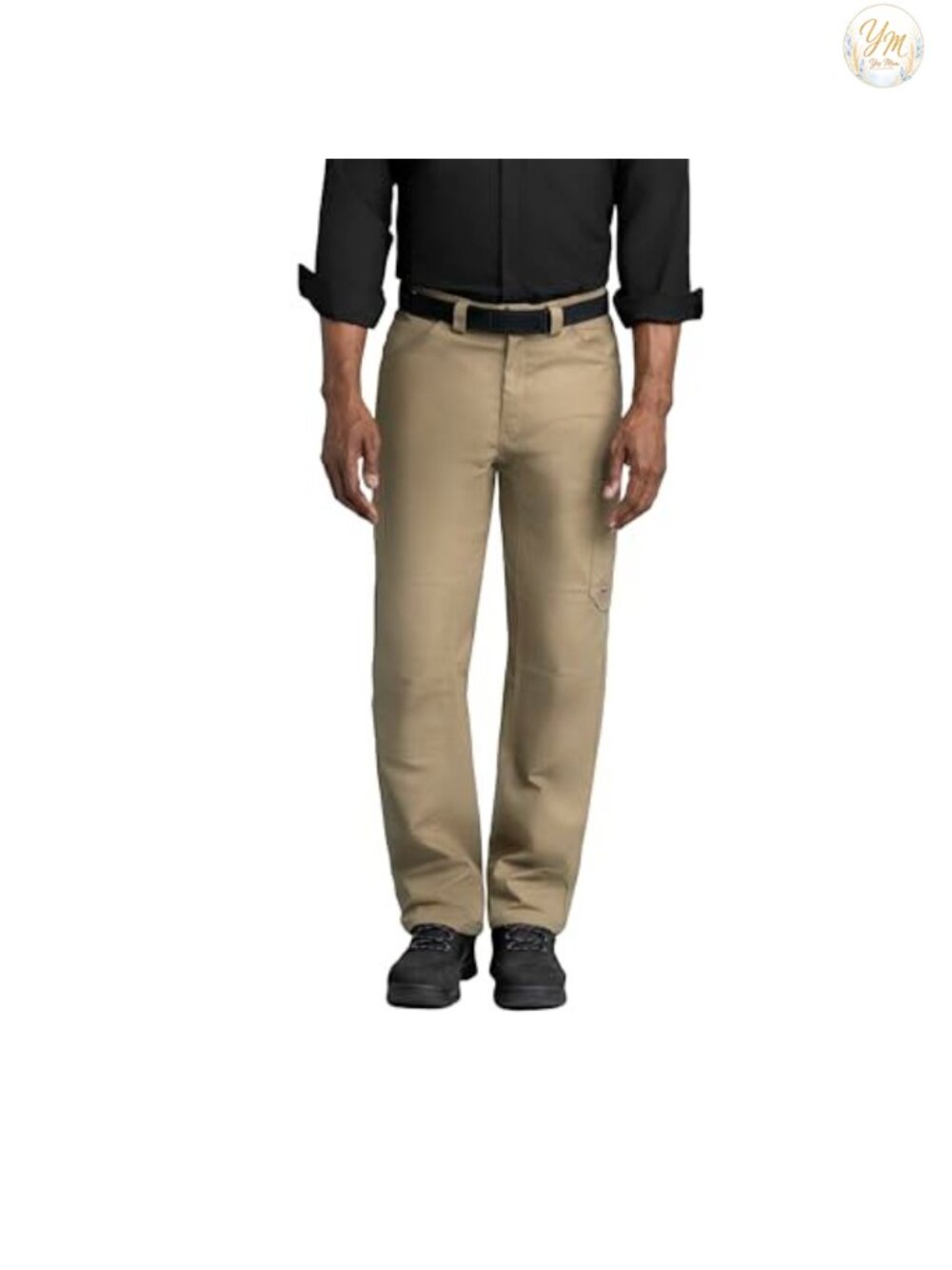 Men's Performance Shop Pant Double Knee Work Pants Canvas Stretch ZeroSkratch